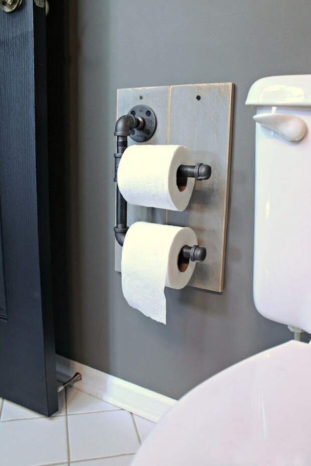 держатель для туалетной бумаги своими руками фото (10)
