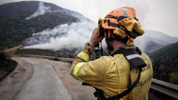 Лесные пожары в Испании привели к рекордным выбросам углерода за 23 года