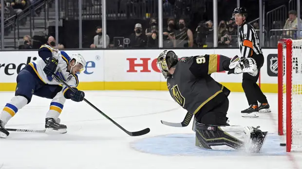 Шайбы Тарасенко и Барбашёва помогли «Сент-Луису» победить «Вегас»