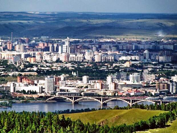 Удивительный и многоликий город Красноярск