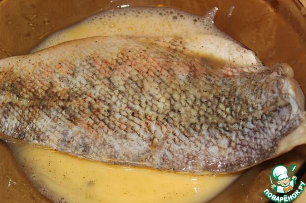 Рыбка в картофельной "чешуе"