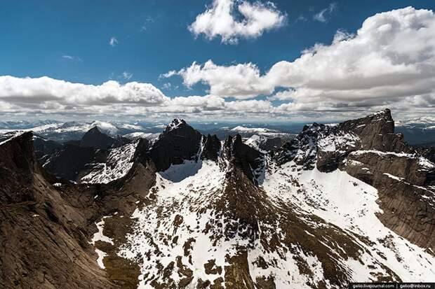 Хакасия с высоты Саяны., Хакасия, красота, природа, россия
