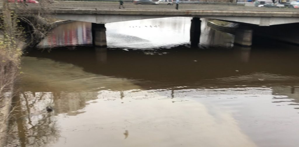 Сливай воду: речушка Святка стала рыжей