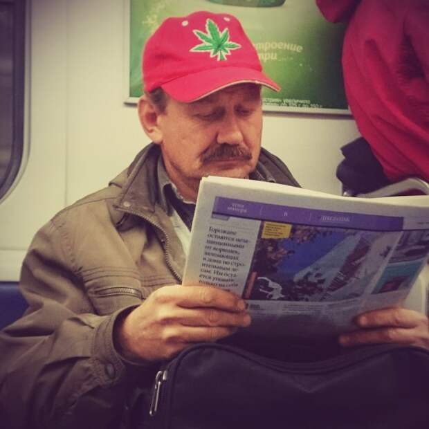 Модные люди в метро метро, мода