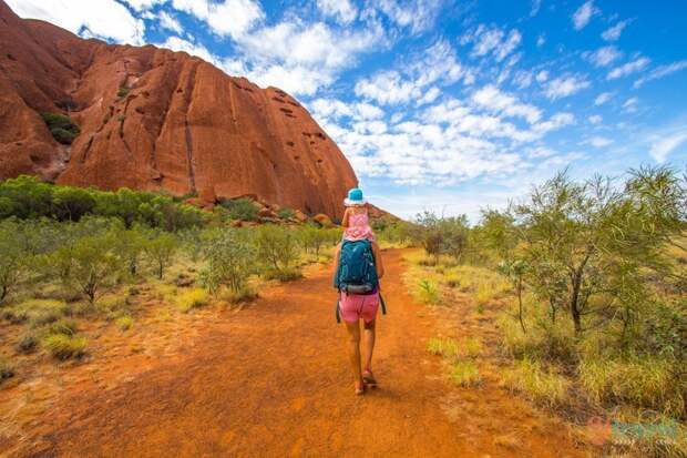 Uluru base walk, Northern Territory, Australia