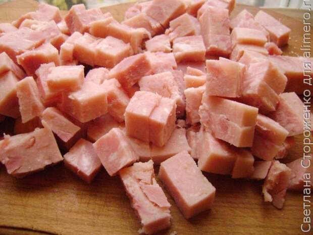 Пирог с ветчиной и сыром Пирог с ветчиной и сыром