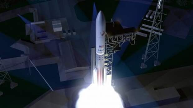 Запуск ракеты Vulcan
