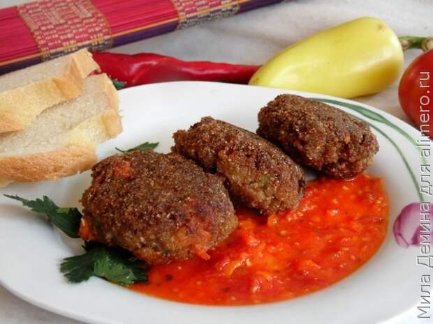 Котлеты с овощами Котлеты с овощами