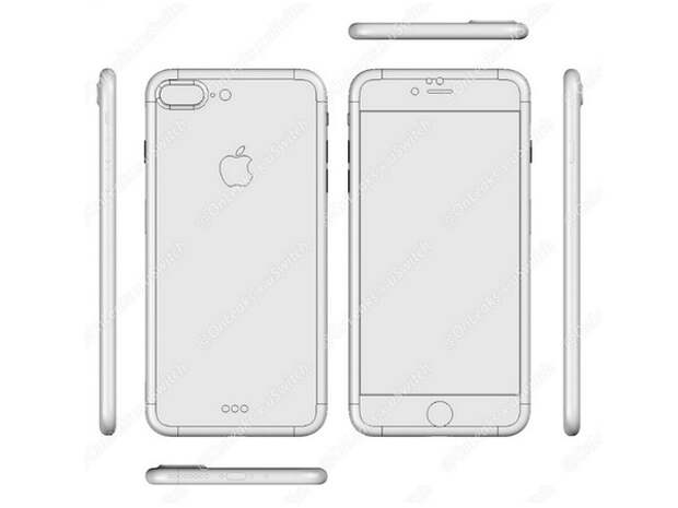 iPhone 7 Plus CAD