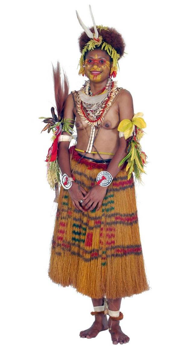 голые женщины папуаски фото