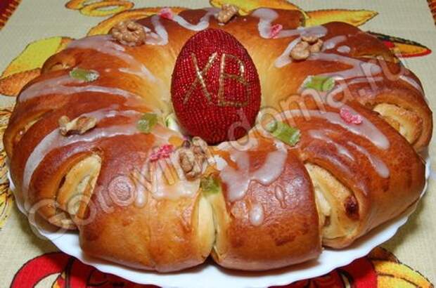 рецепт Пасхальный цветок