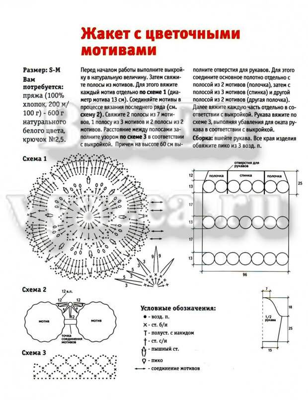 Кофта крючком