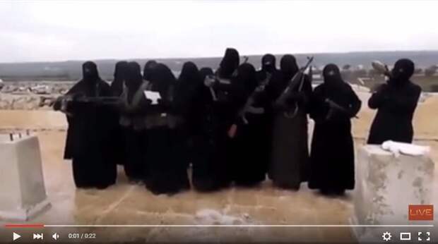 Турецкий женский батальон угрожает бывшим рабыням ДАИШ (ВИДЕО) 