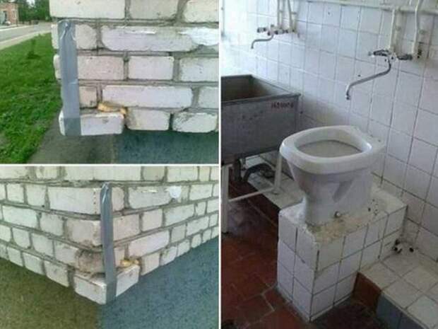 нелепые провалы при ремонте