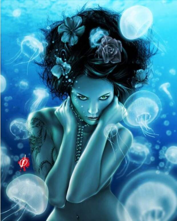 Левиафан (Leviathan). Автор работ: художник Пит Тапанг (Pete Tapang). 