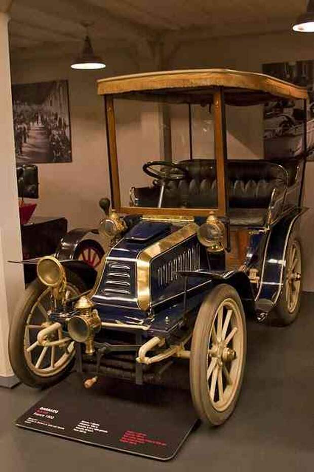 Музей авто истории в турине, италия. (трафик)