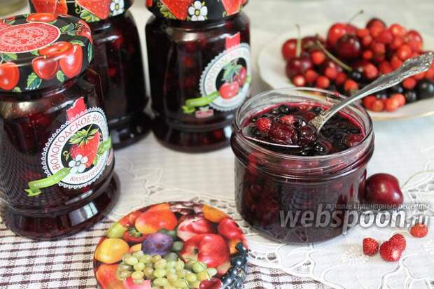 Фото Желе-ассорти ягодное на зиму
