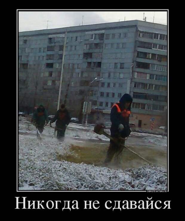 Свежие демотиваторы (18 шт)