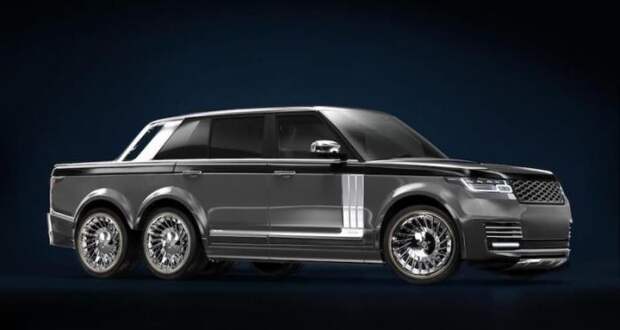 Когда 6 круче, чем 4: необычные пикапы 6x6