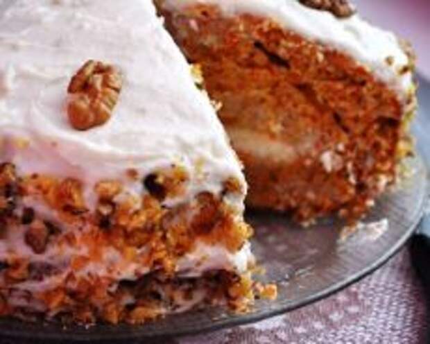 торт с грецкими орехами
