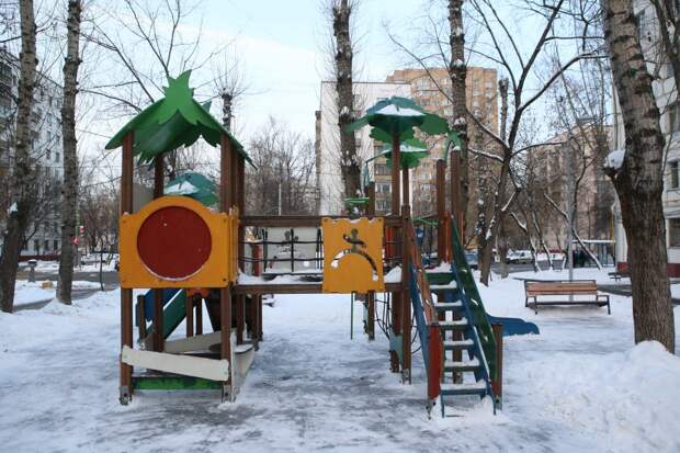 Неисправный элемент горки демонтировали / Фото: Ярослав Чингаев