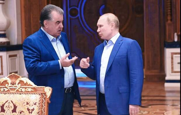 Путин и Рахмон
