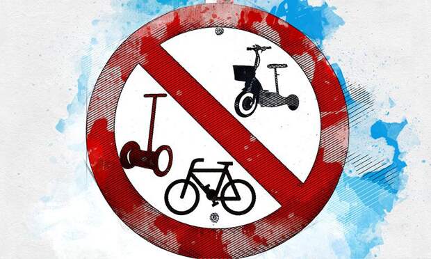 Орловцев возмутил запрет на катание на велосипедах и самокатах по горпарку Орла