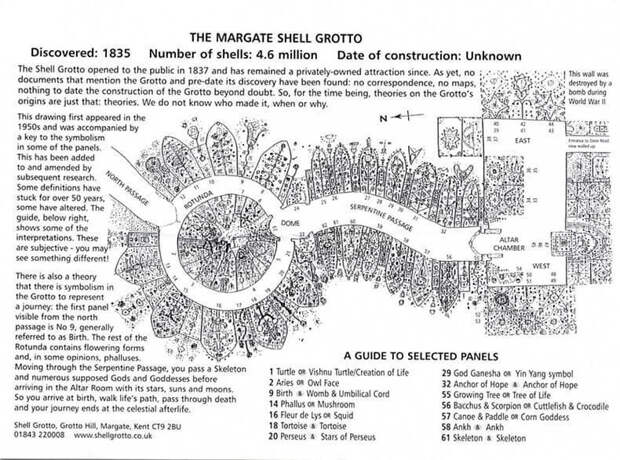 Грот ракушек (Shell Grotto) – загадочная достопримечательность Великобритании