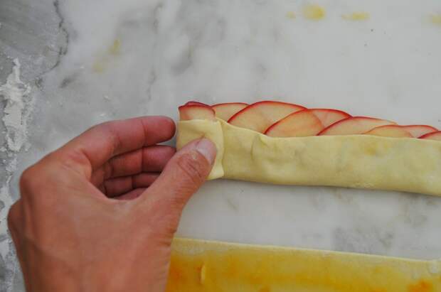 Красивый десерт: Яблочные розы Красивый десерт: Яблочные розы десерт, розы, яблоки