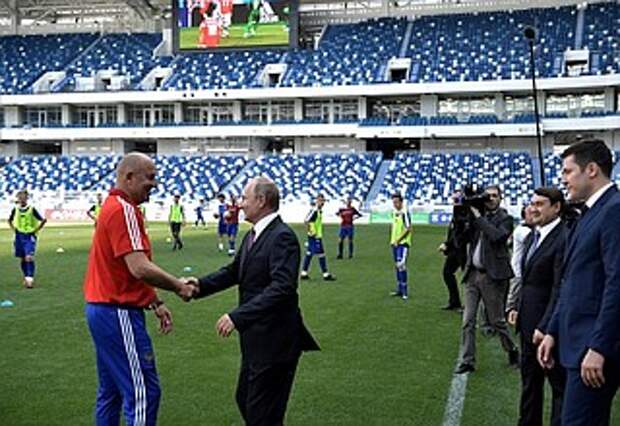 Посещение стадиона «Калининград»