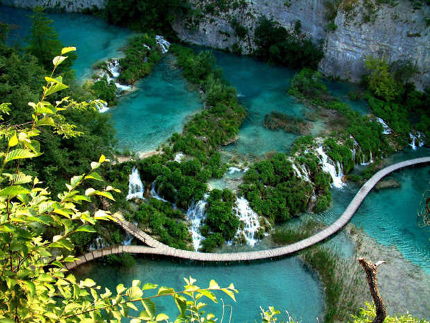 6. Озеро Плитвице, Хорватия красота, пейзажи, природа
