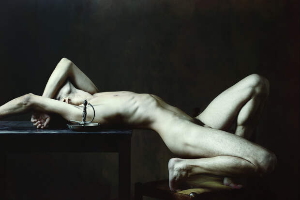 Клексография: обнаженные мужчины и женщины в работах французского фотографа