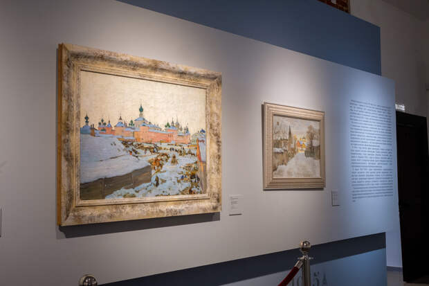 Экспозиция выставки «Импрессионизм с русской душой» 