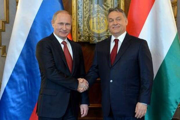 С Премьер-министром Венгрии Виктором Орбаном.