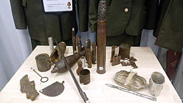 Военные экспонаты. Фото из архива