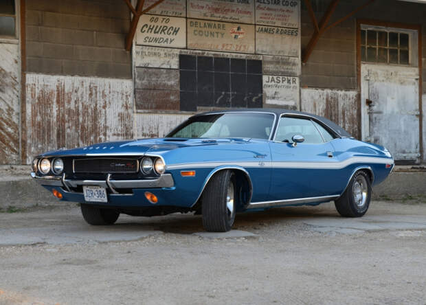 Dodge Challenger '1970 классика, олдтаймер, старые автомобили
