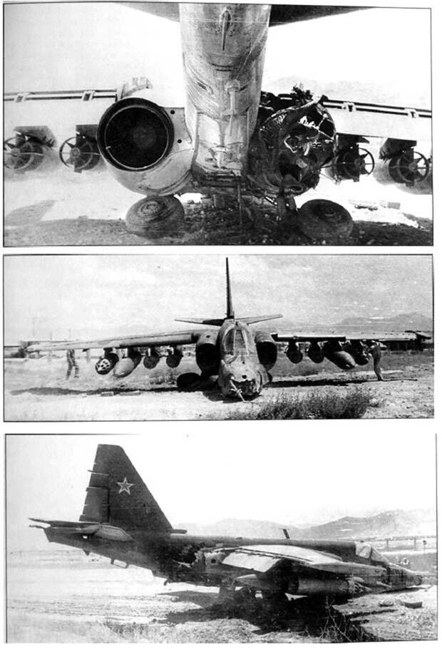 Штурмовик Су-25 в Афганистане Штурмовик Су-25 в Афганистане