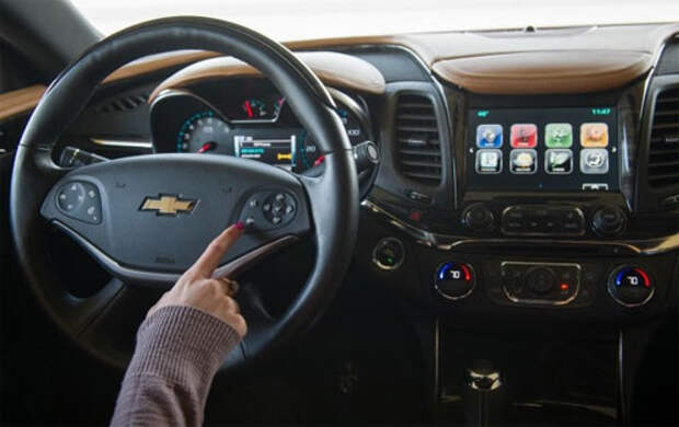 Chevrolet показал обновленную систему MyLink