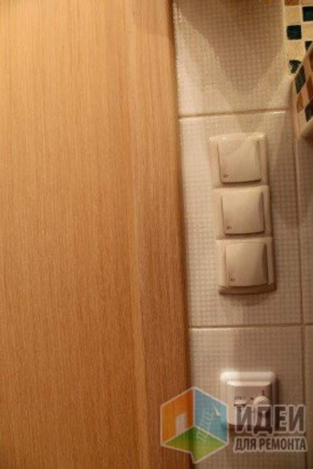 Ремонт ванной комнаты своими руками, выключатели в ванной