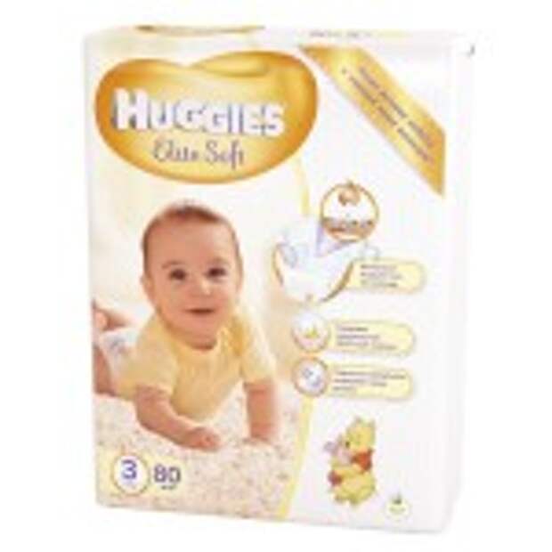 Подгузники Huggies Elite Soft 3 (5-9 кг) 80 шт.