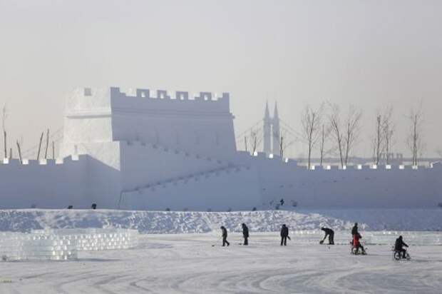 32-ой Международный фестиваль льда и снега в Харбине (21 фото)