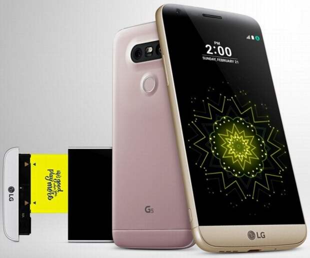 флагманский смартфон LG G5