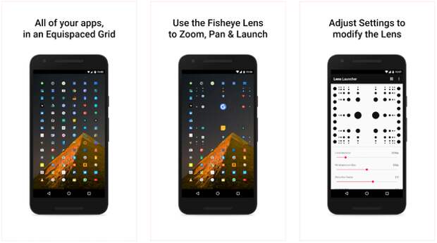 Lens Launcher для Android