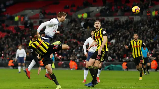 «Тоттенхэм» обыграл «Уотфорд», забив два мяча за семь минут в концовке матча