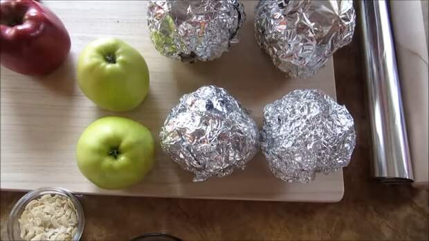 Запеченные яблоки. Это просто космос какой-то! Еда, Вкусно, Яблочный десерт, Рецепт, Готовка, Длиннопост, Видео рецепт, Другая кухня, Слоеное тесто, Видео