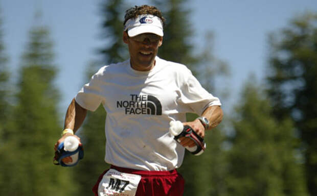 Dean Karnazes running Western States