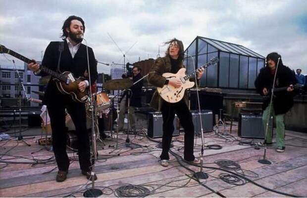 Последний концерт Битлз на лондонской крыше, 1969 год