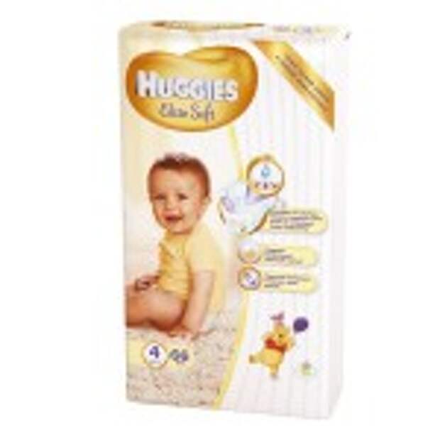 Подгузники Huggies Elite Soft 4 (8-14 кг) 66 шт.