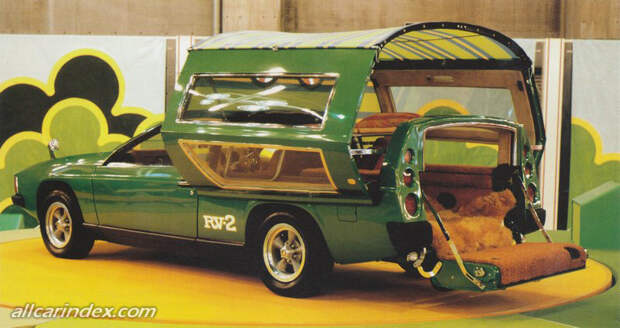 Toyota RV-2 - концепт дома на колесах 1972 года RV-2, toyota, дом на колесах, концепт