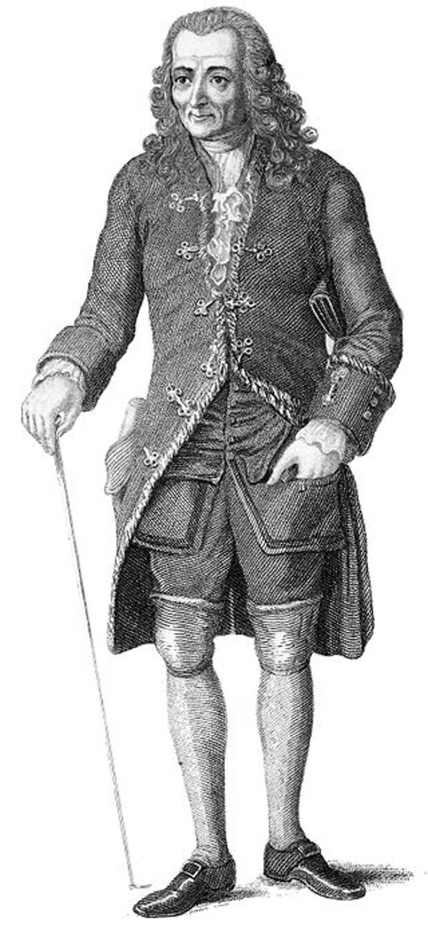 Вольтер. Гравировка, 1843 год.jpg
